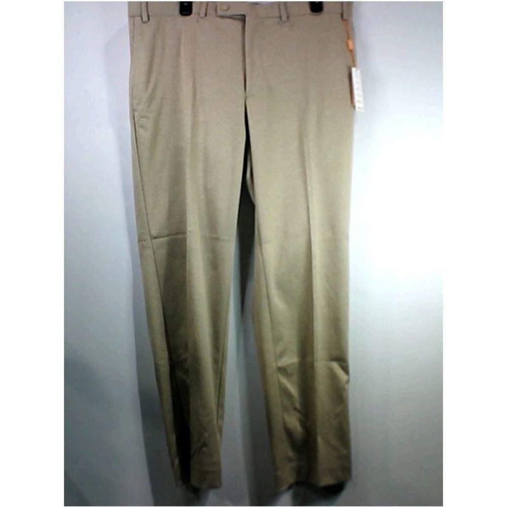Tallia Orange Mens 06F7 Regular Button Fly Casual Pants, Tan, Size 38